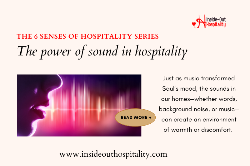 The 6 Senses of Christian Hospitality: Sound — Creating Peace Through Words, Music, and&nbsp;Presence